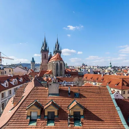 Stupartska - Tyn Church View With Terrace Apartament *