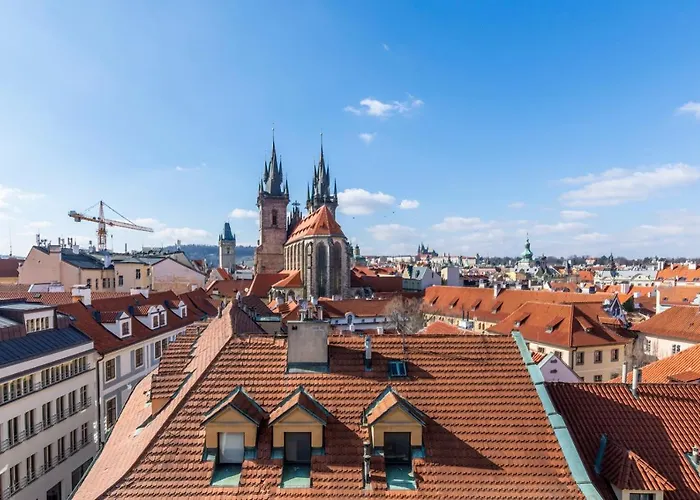 Stupartska - Tyn Church View With Terrace Apartmán *