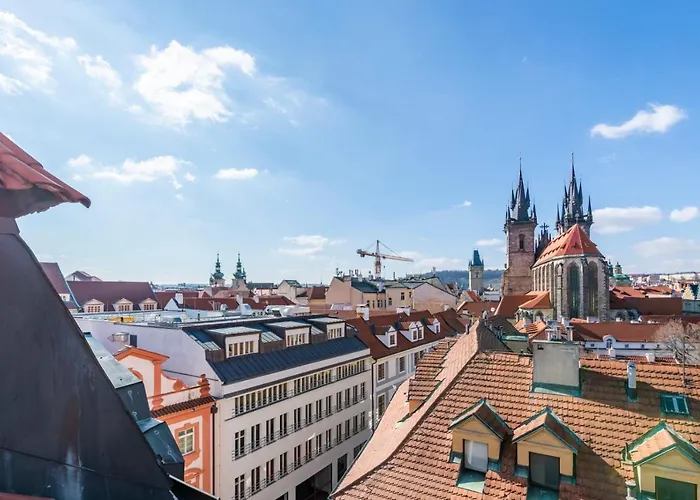 Apartmán Stupartska - Tyn Church View With Terrace Praha